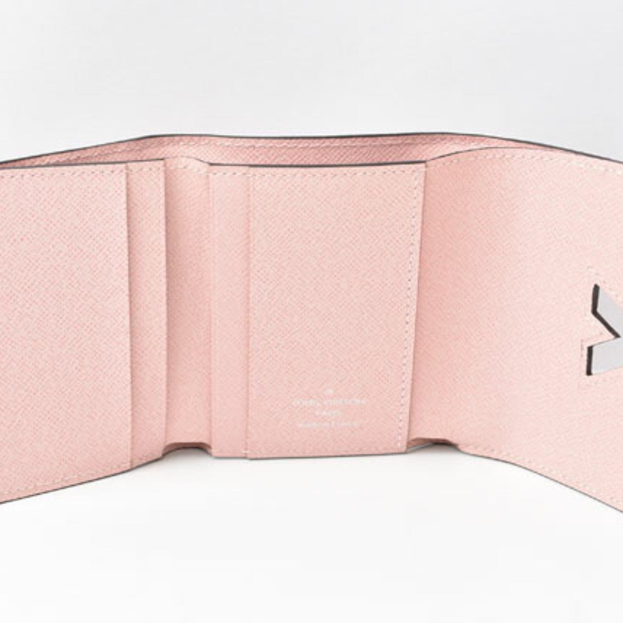 Louis Vuitton Epi Rose Ballerine Epi Leather Wallet (Tri-Fold)