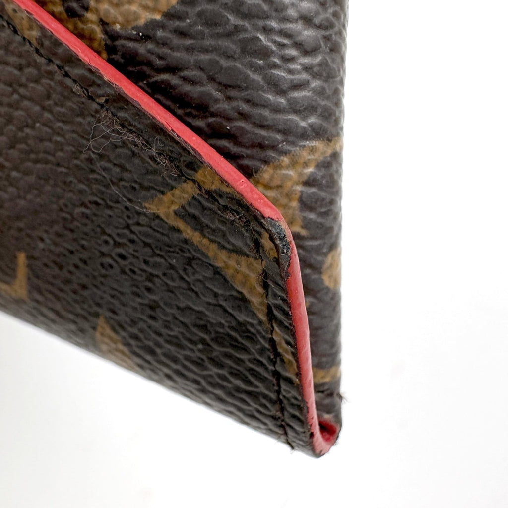 Louis Vuitton Brown Monogram Clutch Bag Pochette Pouch