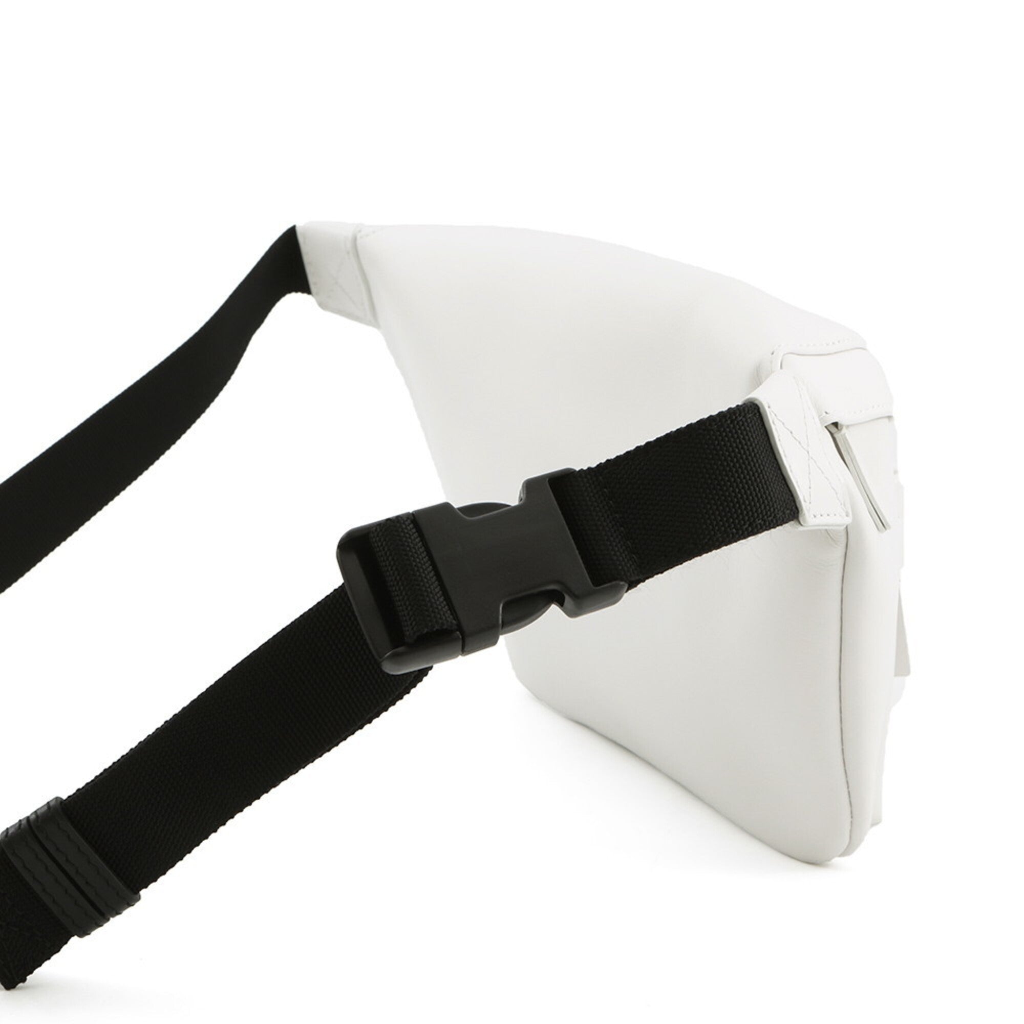 Balenciaga White Leather Handbag Sling