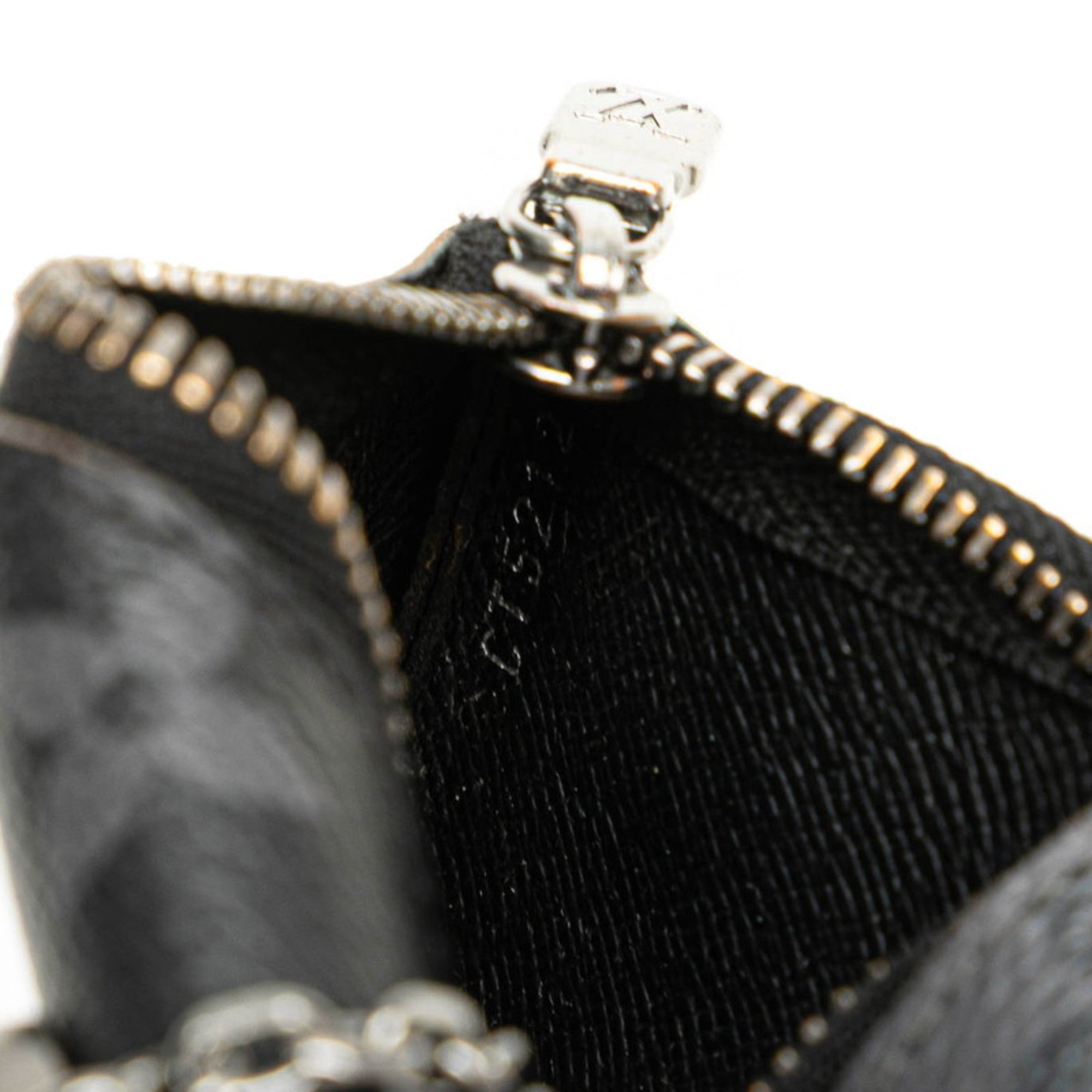 Louis Vuitton Black Gray Pvc Pochette