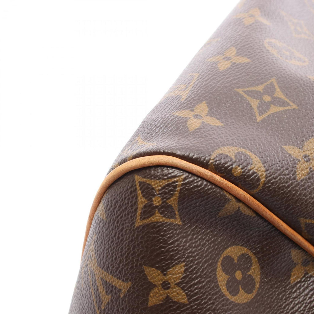 Louis Vuitton Monogram Brown Coated Canvas Handbag