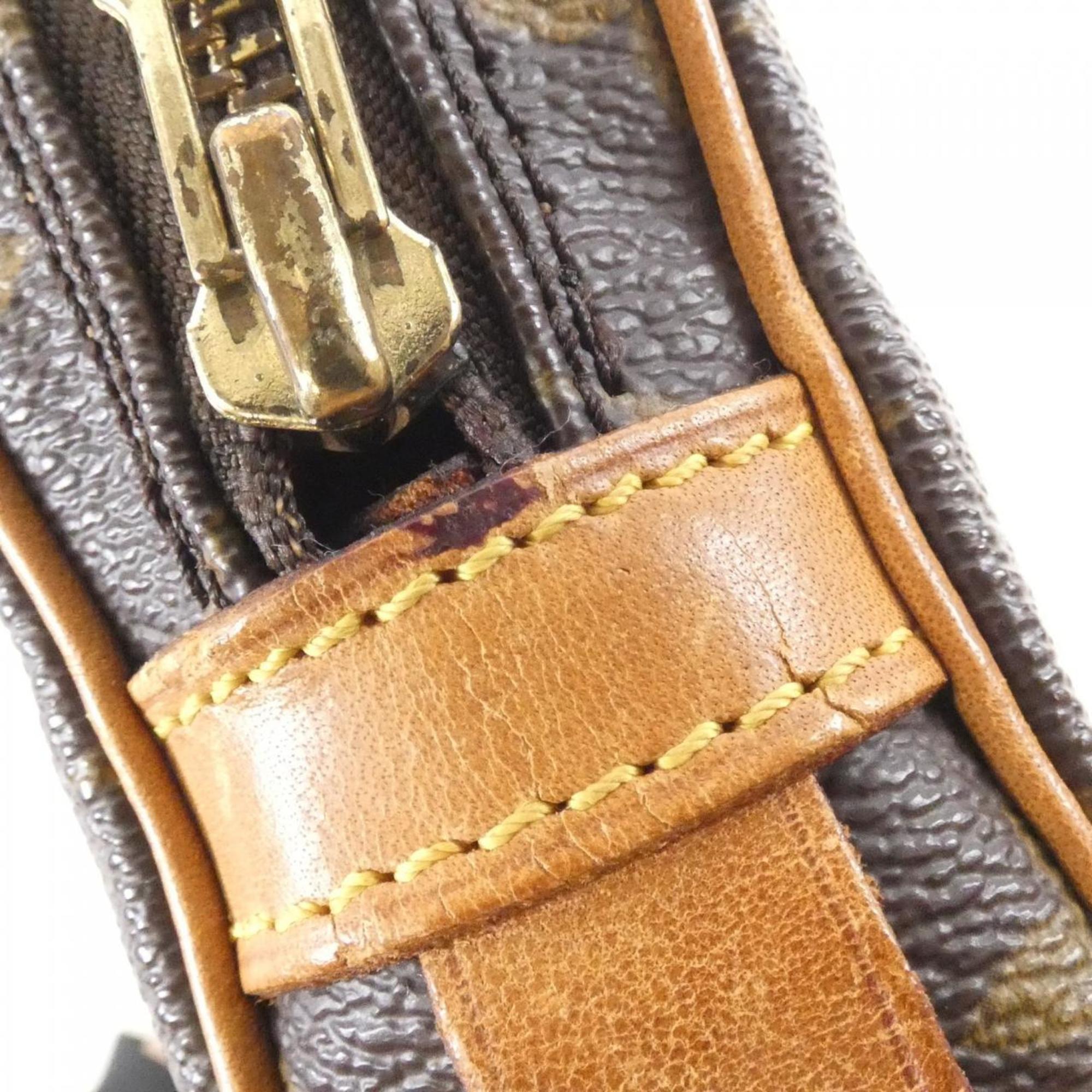Louis Vuitton Marron Coated Canvas Shoulder Bag