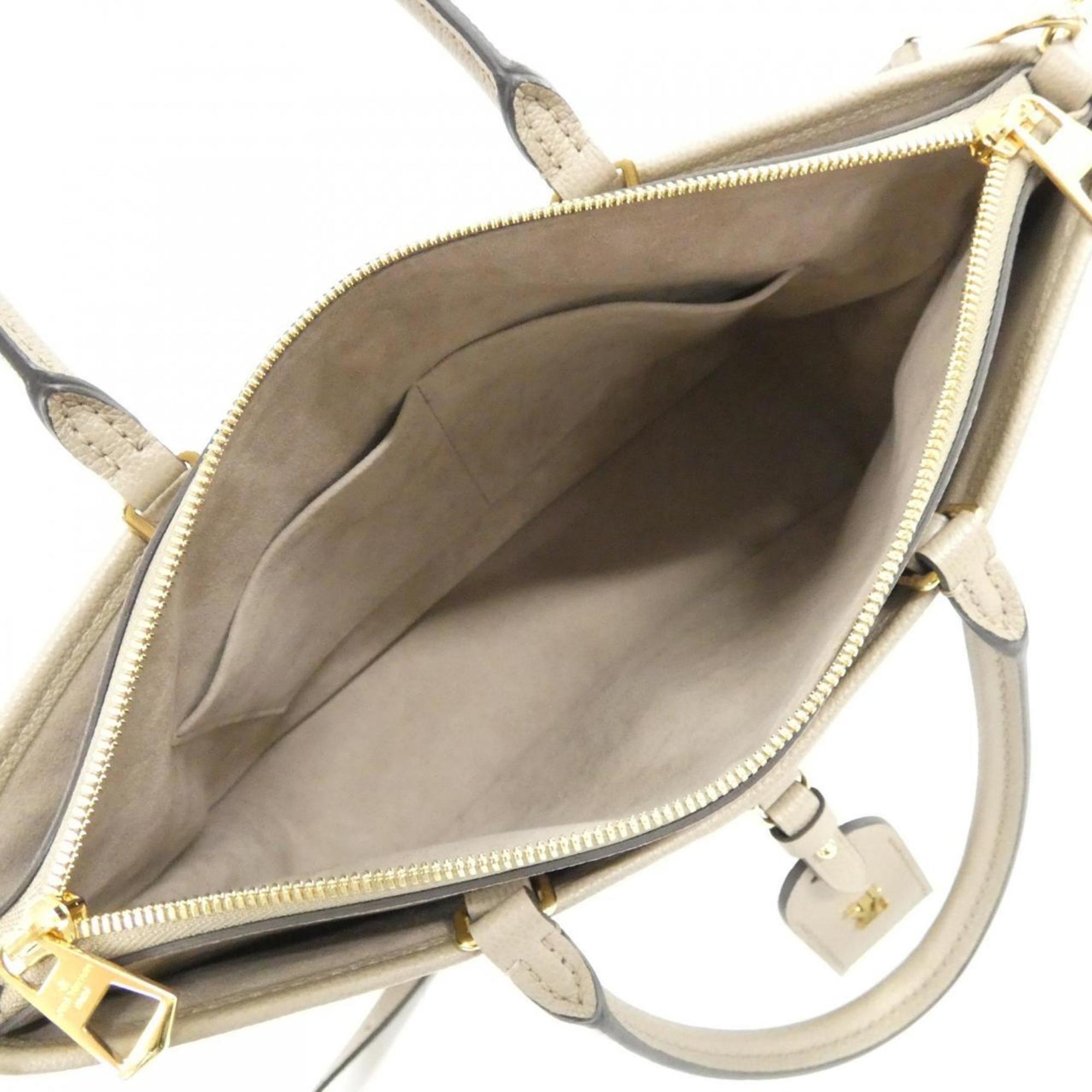 Louis Vuitton Tourterelle Leather Handbag