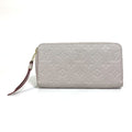 Louis Vuitton Monogram Empreinte Gray Monogram Empreinte Long Wallet