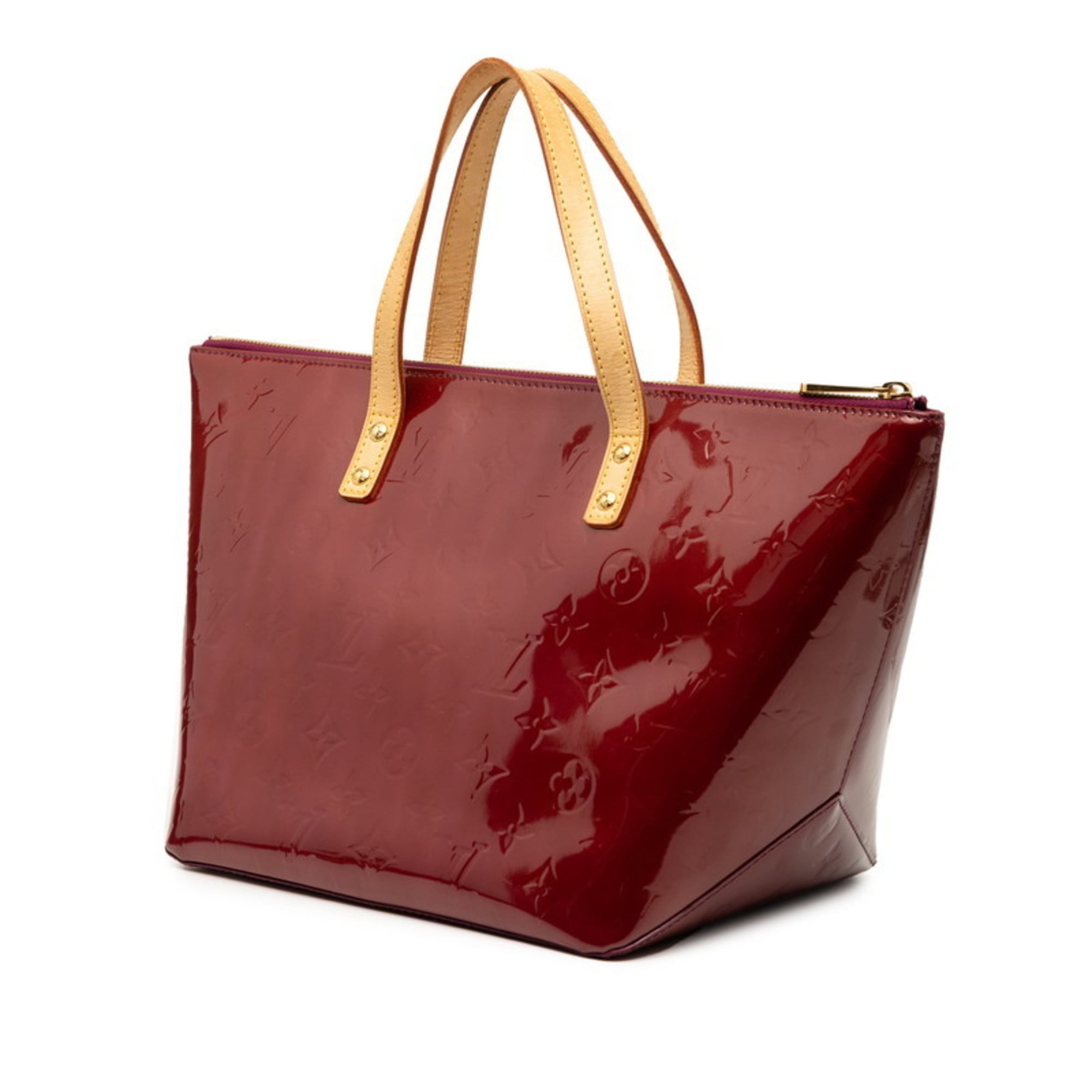 Louis Vuitton Purple Violet Patent Leather Handbag