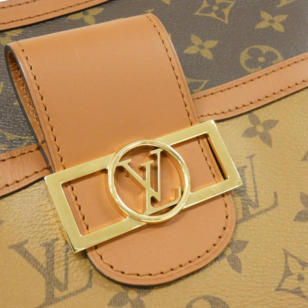 Louis Vuitton Monogram Marron Coated Canvas Shoulder Bag