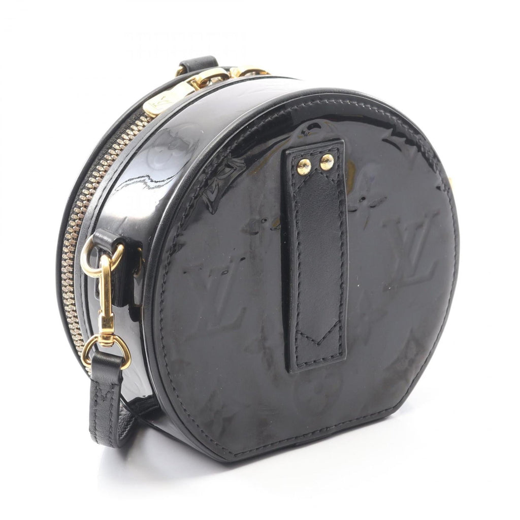 Louis Vuitton Black Noir Vernis Handbag Shoulder Bag