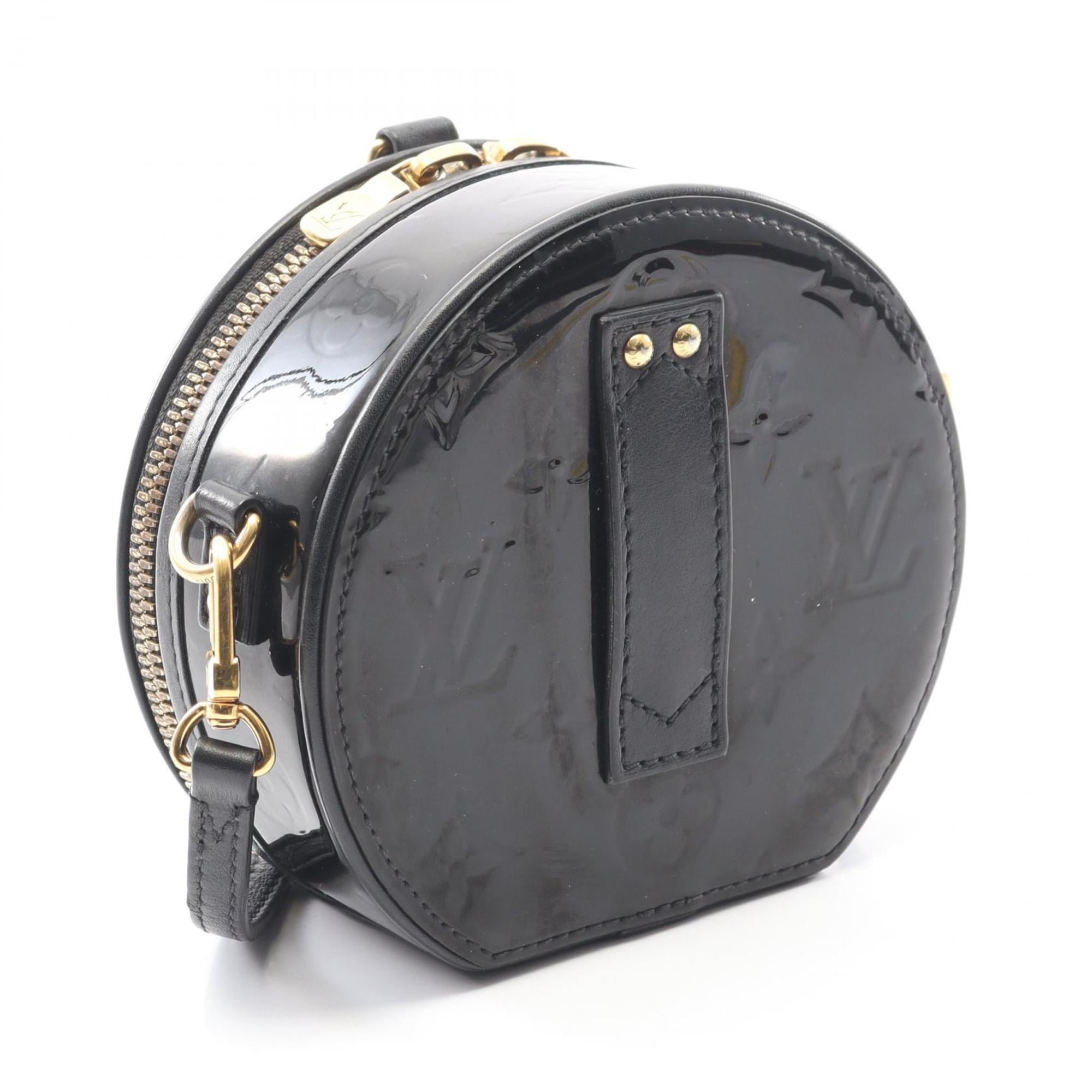 Louis Vuitton Black Noir Vernis Handbag Shoulder Bag