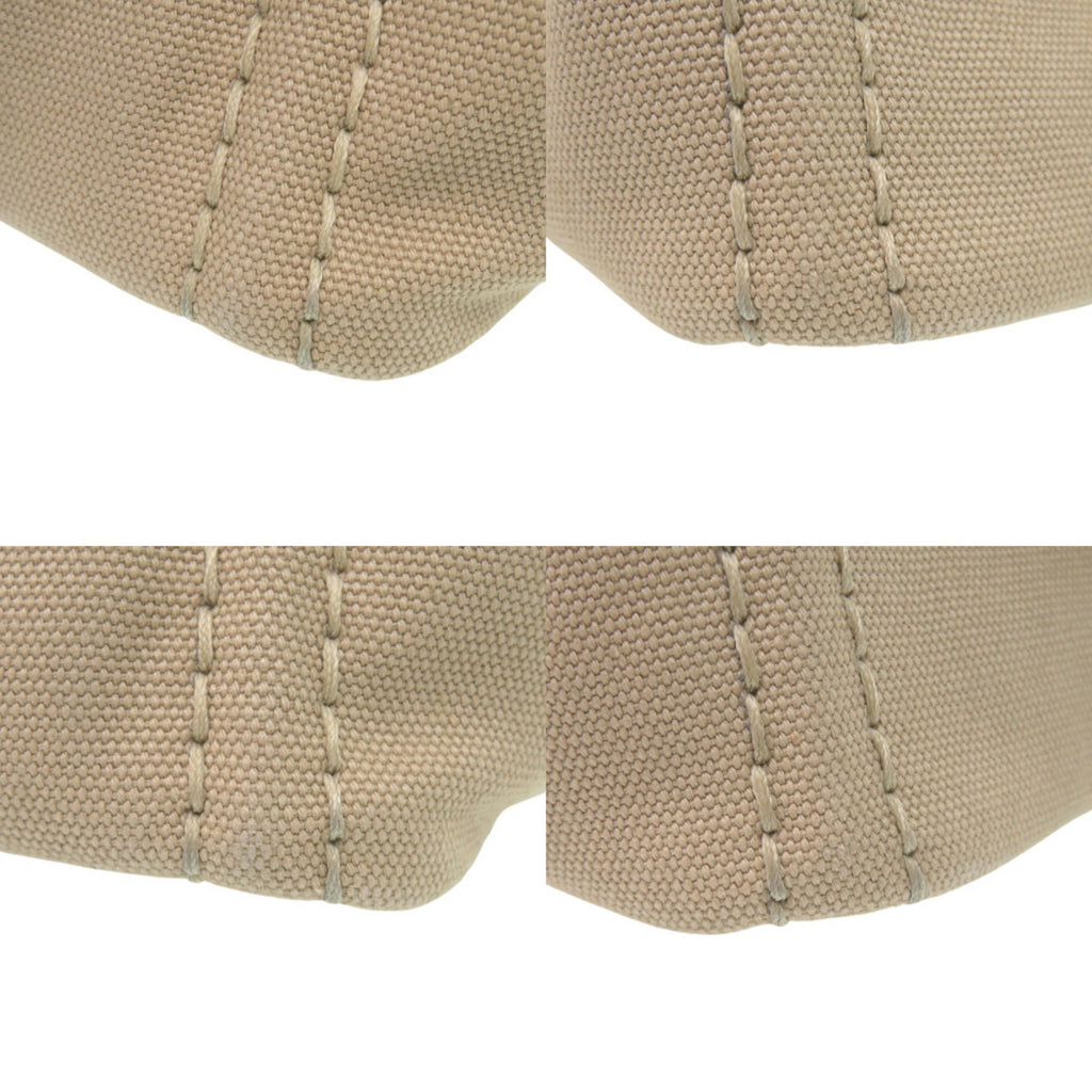 Prada Beige Canvas Tote Bag