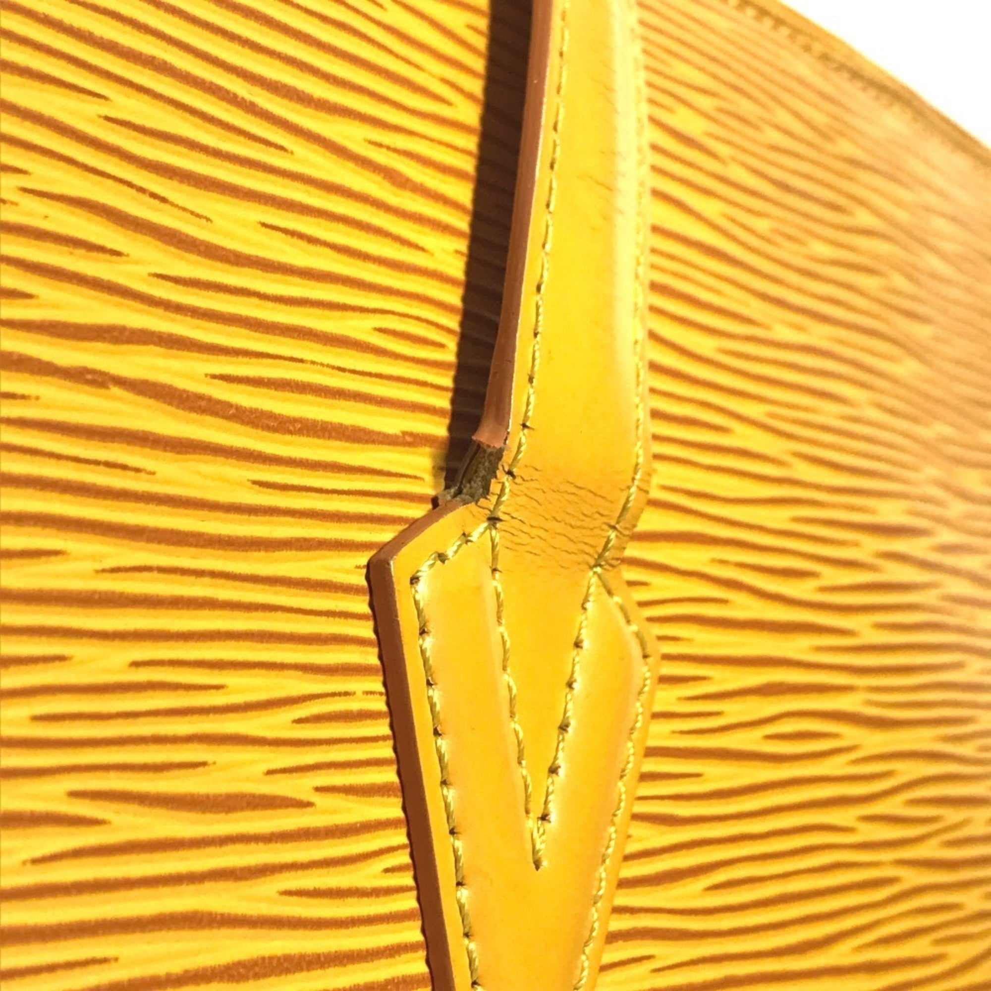 Louis Vuitton Galle Yellow Epi Leather Shoulder Bag
