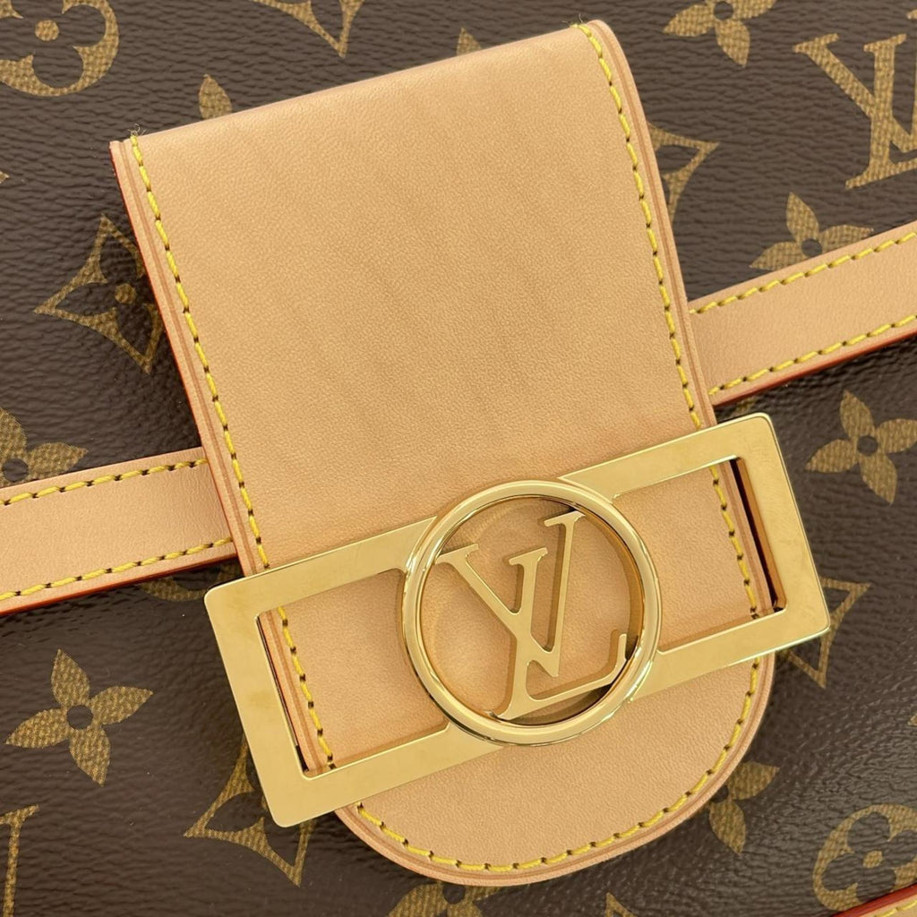 Louis Vuitton Marron Coated Canvas Shoulder Bag