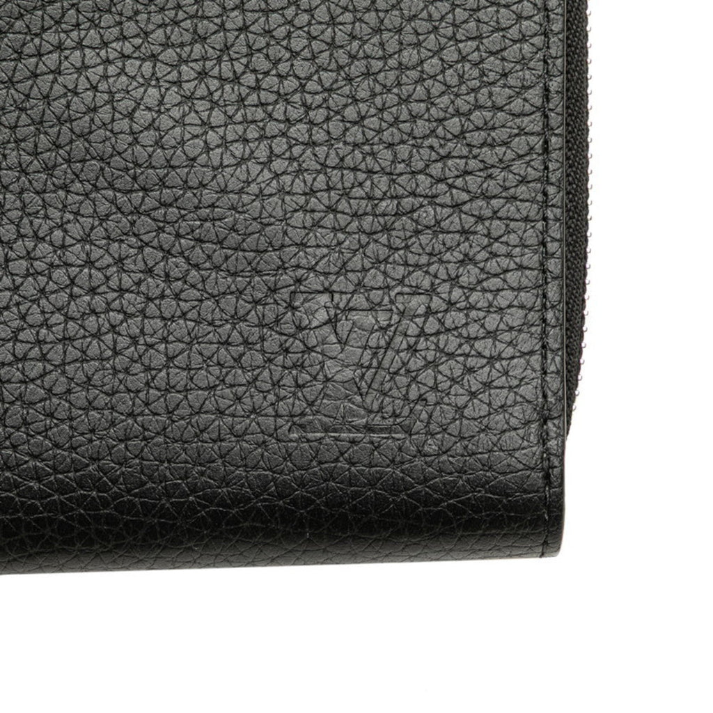 Louis Vuitton Taurillon Black Noir Leather Clutch Bag Pochette