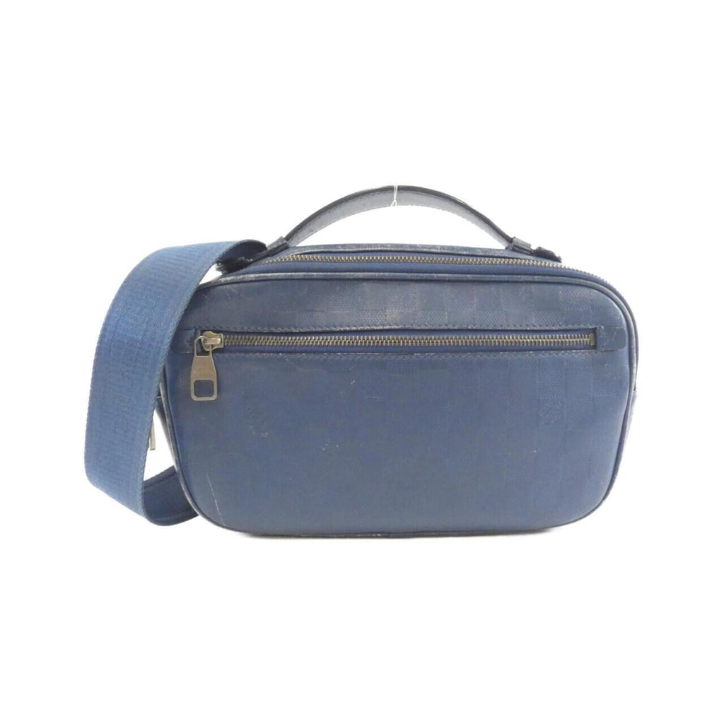 Louis Vuitton Matte Silver Leather Shoulder Bag