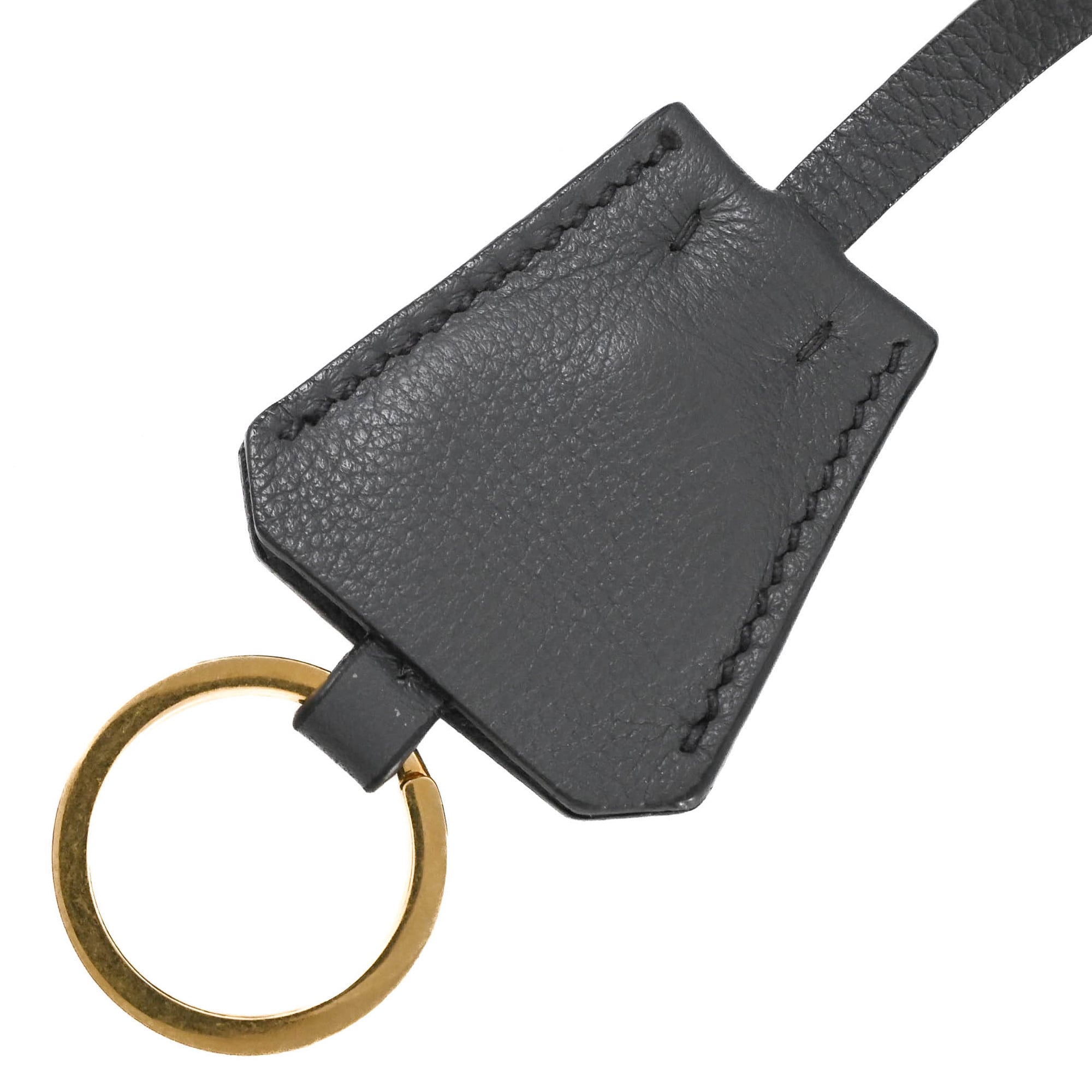 Prada Gray Leather Handbag