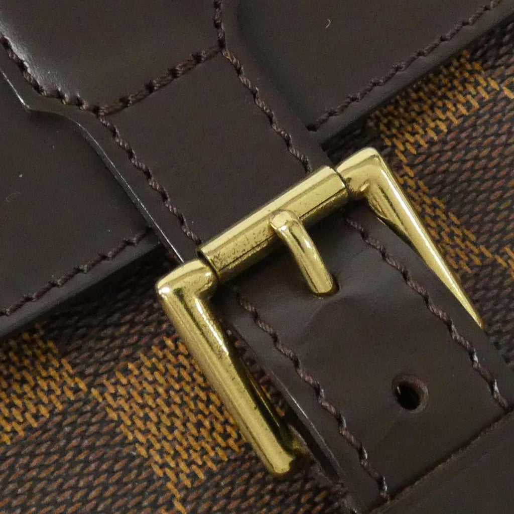 Louis Vuitton Brown Coated Canvas Backpack