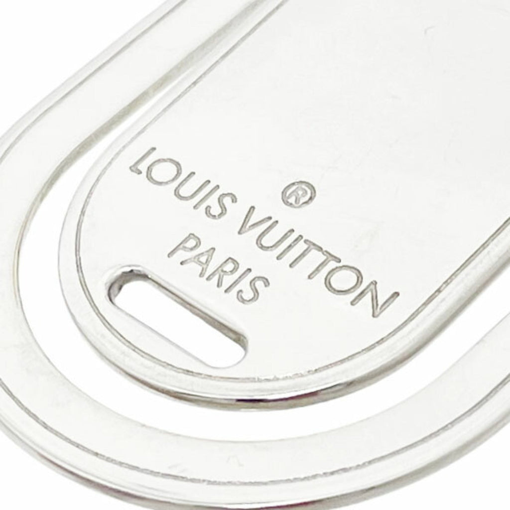 Louis Vuitton Silver Metal Money Clip