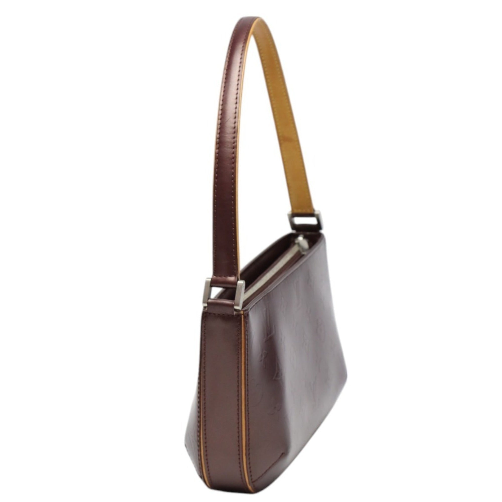 Louis Vuitton Monogram Red Color Violet Monogram Mat Handbag