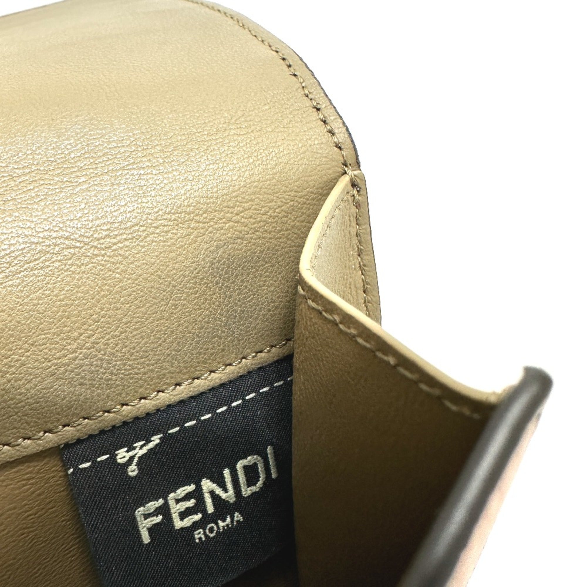 Fendi Pink Leather Wallet (Bi-Fold)