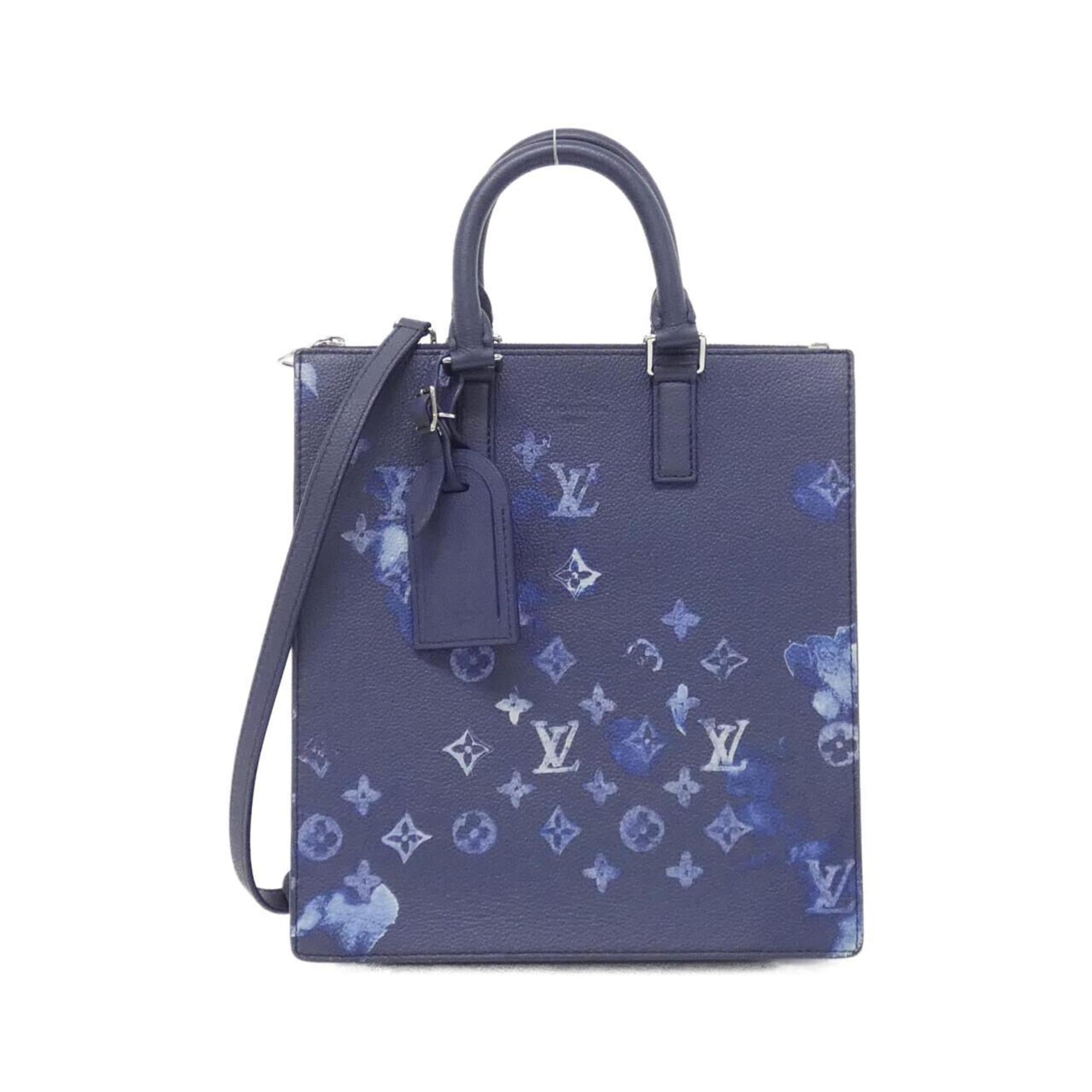 Louis Vuitton Blue Navy Leather Handbag