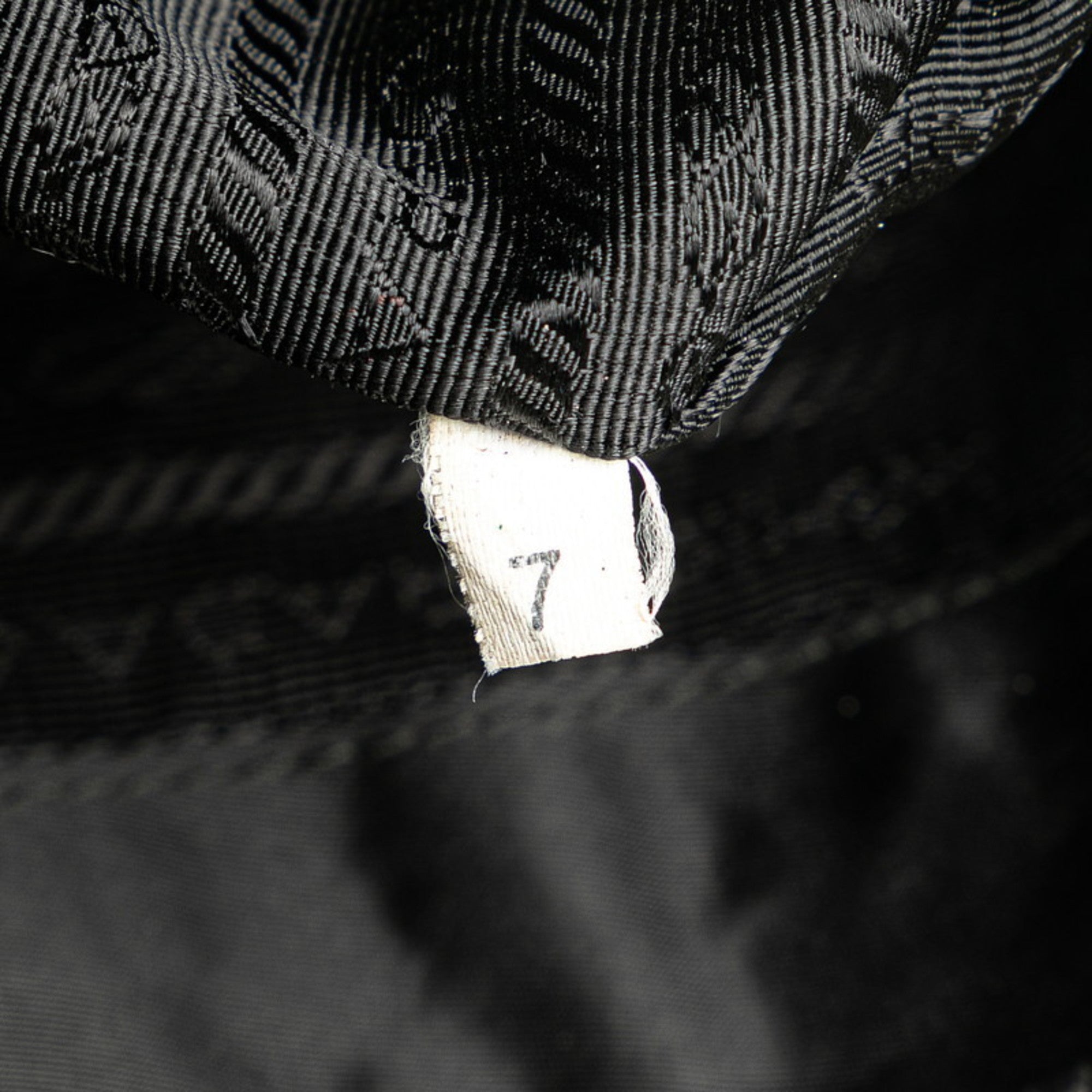 Prada Black Nylon Leather Shoulder Bag