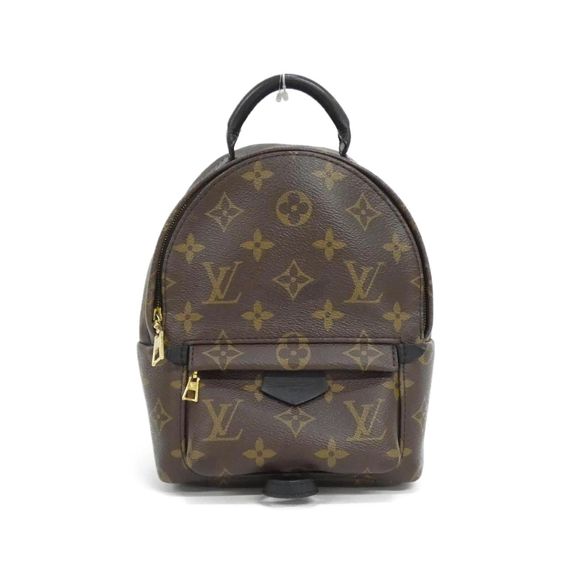 Louis Vuitton Marron Coated Canvas Backpack