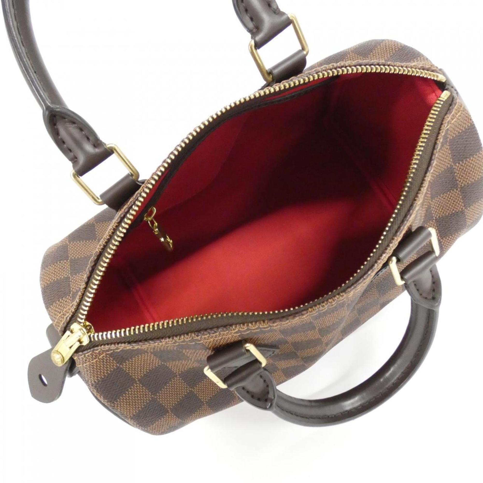 Louis Vuitton Ebene Coated Canvas Boston Bag