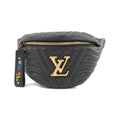 Louis Vuitton Black Leather Shoulder Bag