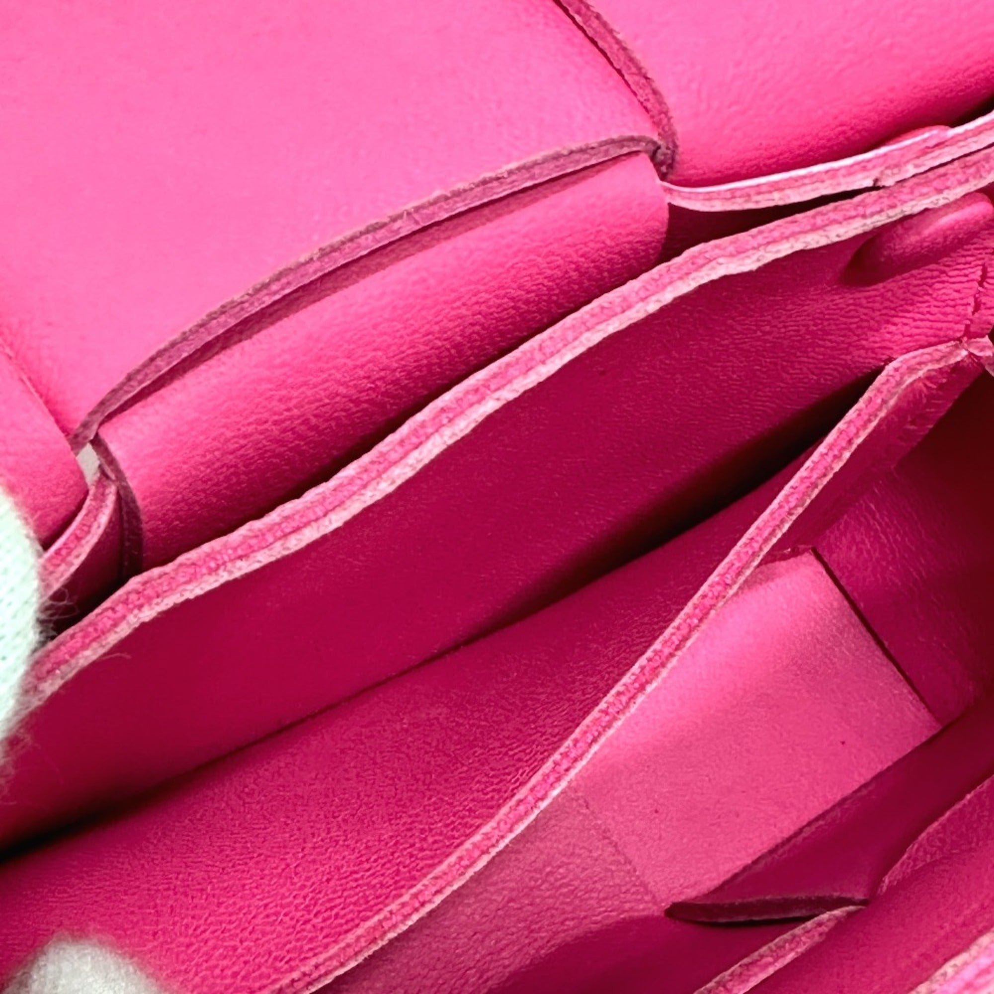 Bottega Veneta Pink Leather Pochette Shoulder Bag