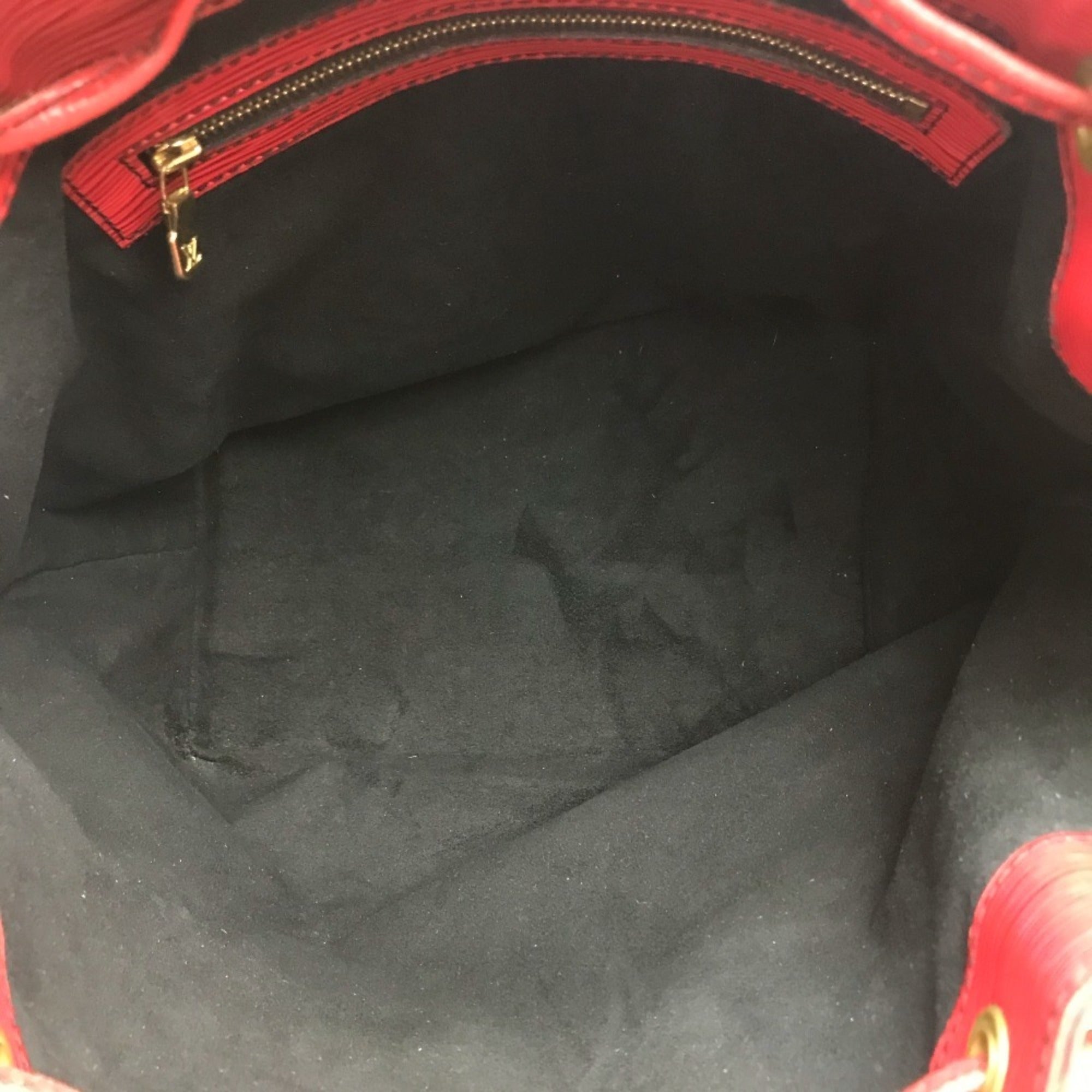 Louis Vuitton Castilian Red Red Color Epi Leather Shoulder Bag