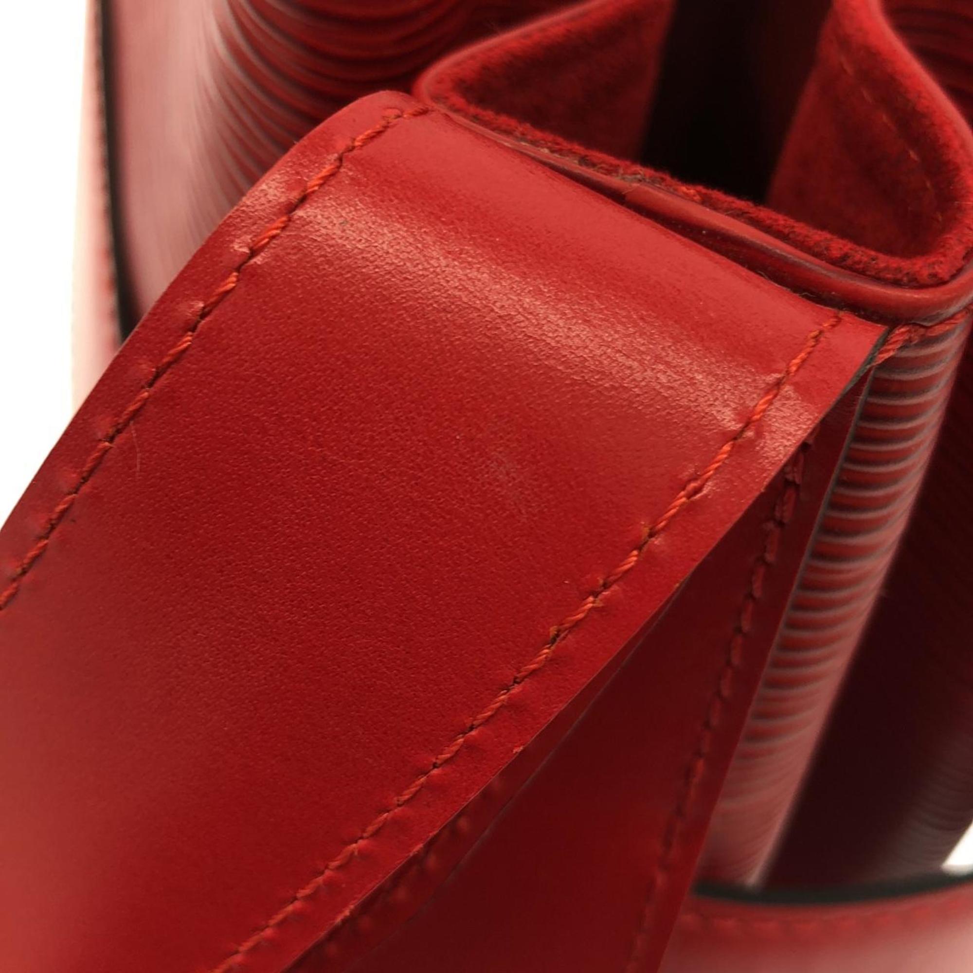 Louis Vuitton Red Color Leather Shoulder Bag