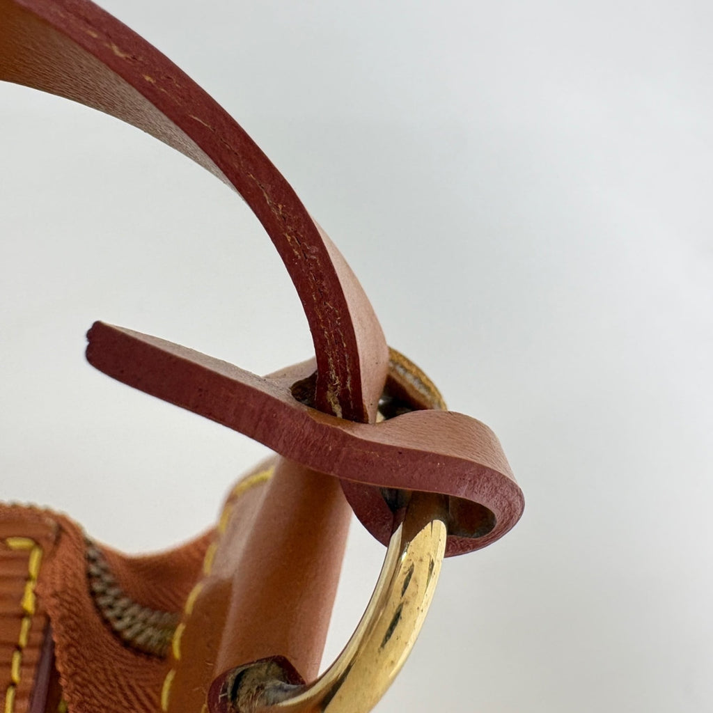 Louis Vuitton Brown Epi Leather Pochette Pouch