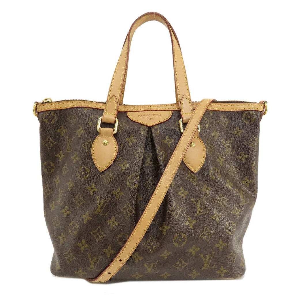 Louis Vuitton Brown Monogram Canvas Tote Bag
