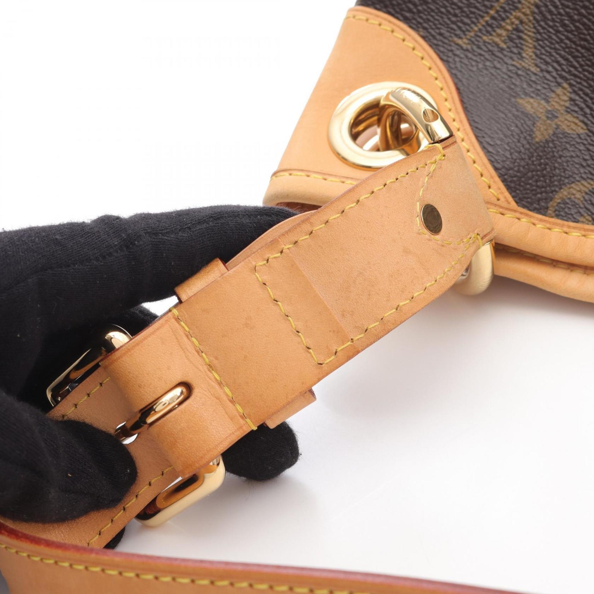 Louis Vuitton Brown Monogram Coated Canvas Shoulder Bag