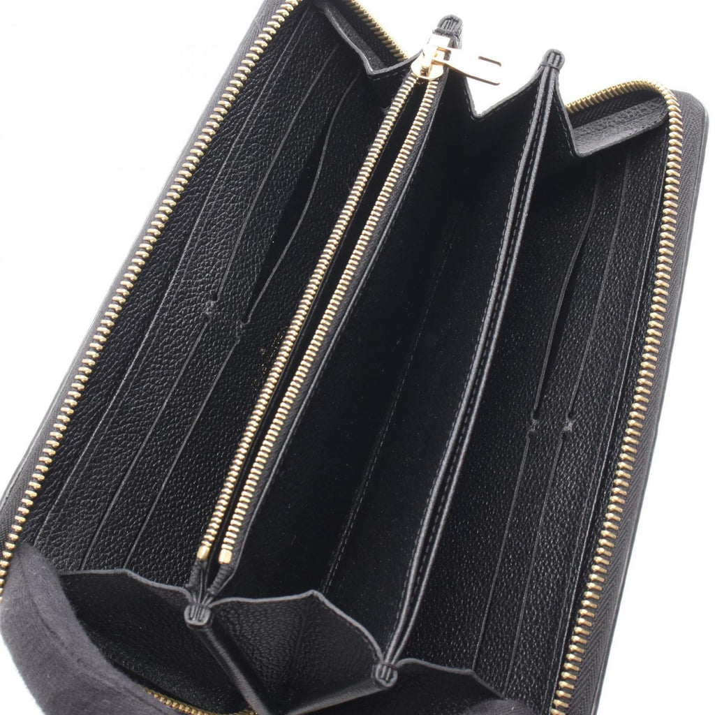Louis Vuitton Infini Navy Monogram Empreinte Long Wallet
