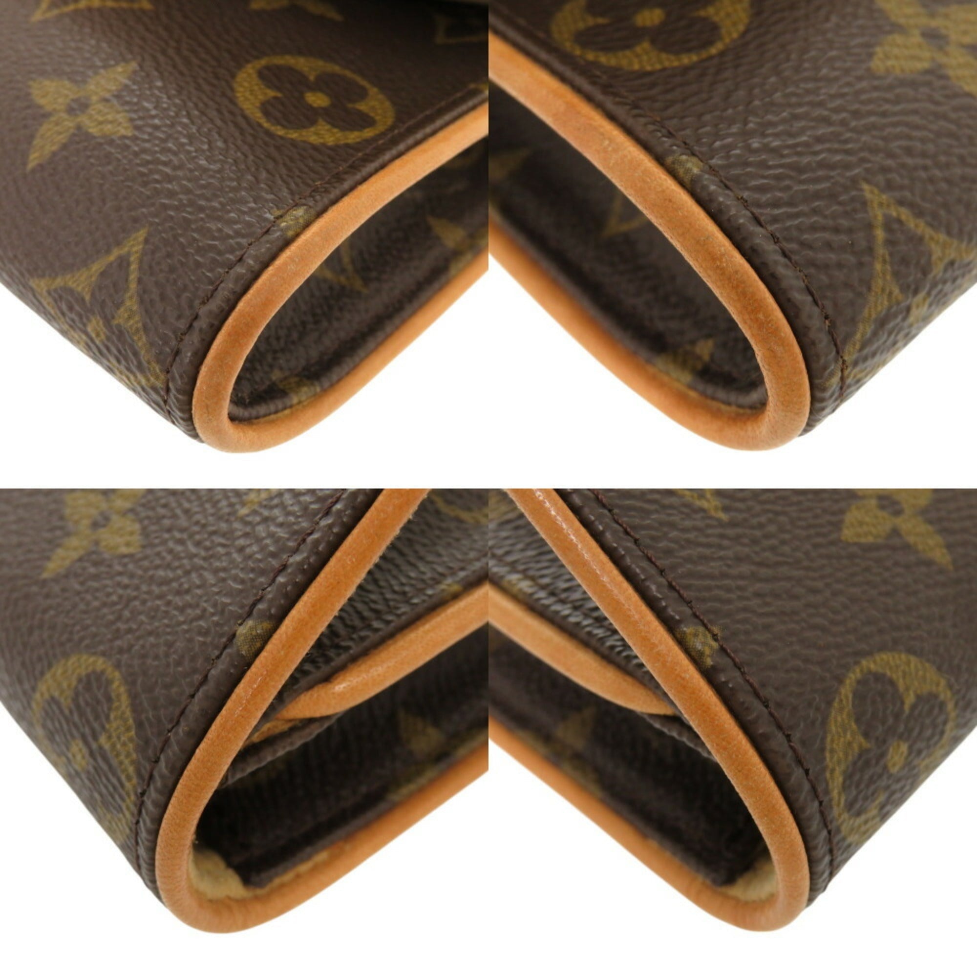 Louis Vuitton Brown Monogram Pochette Shoulder Bag