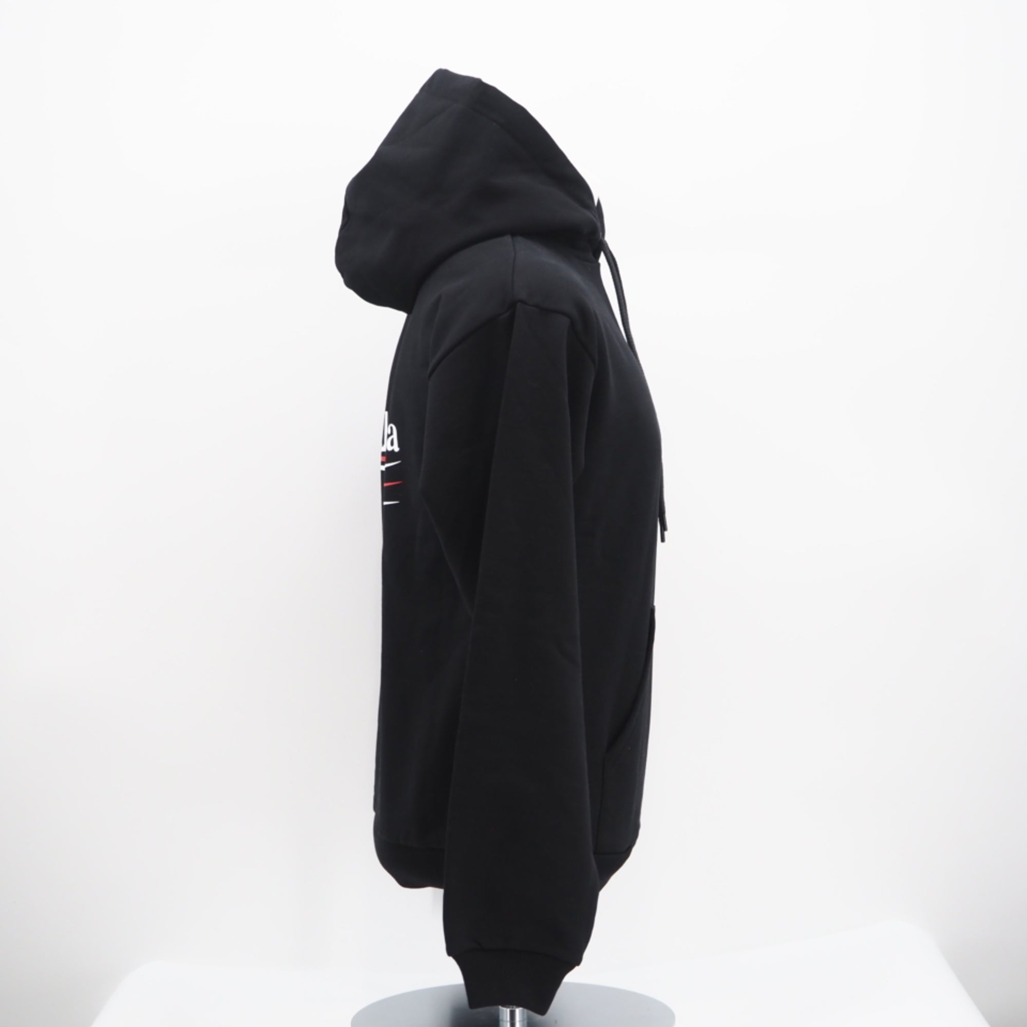Balenciaga Black Red Color White Cotton