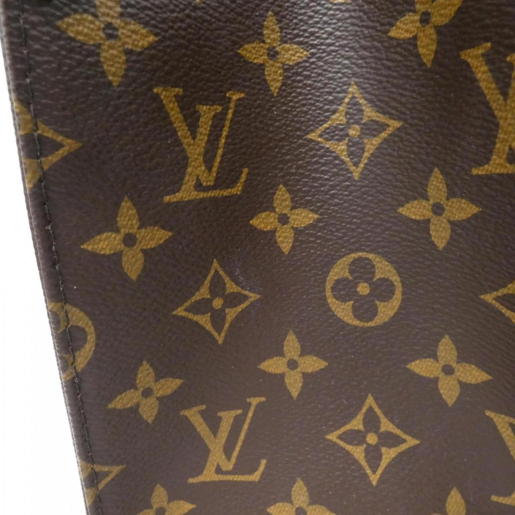 Louis Vuitton Marron Coated Canvas Handbag