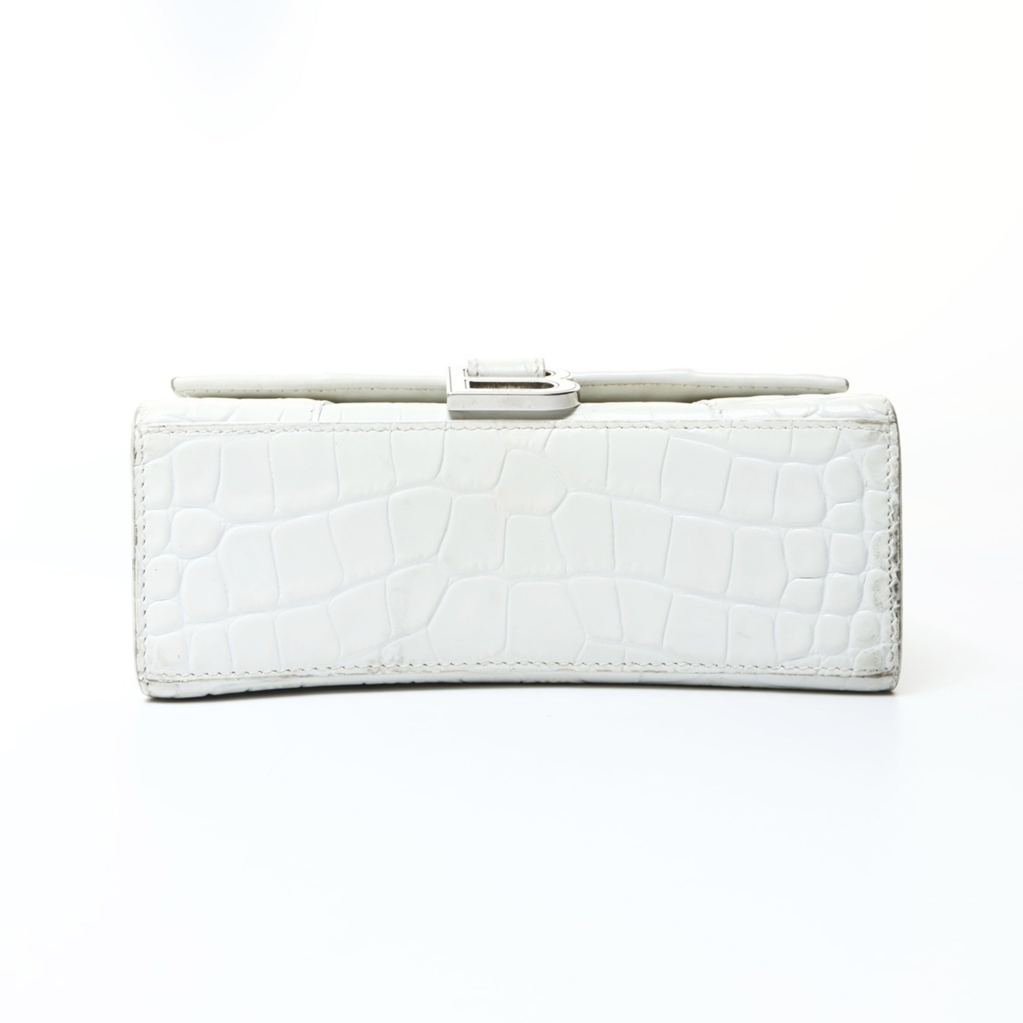 Balenciaga White Leather Shoulder