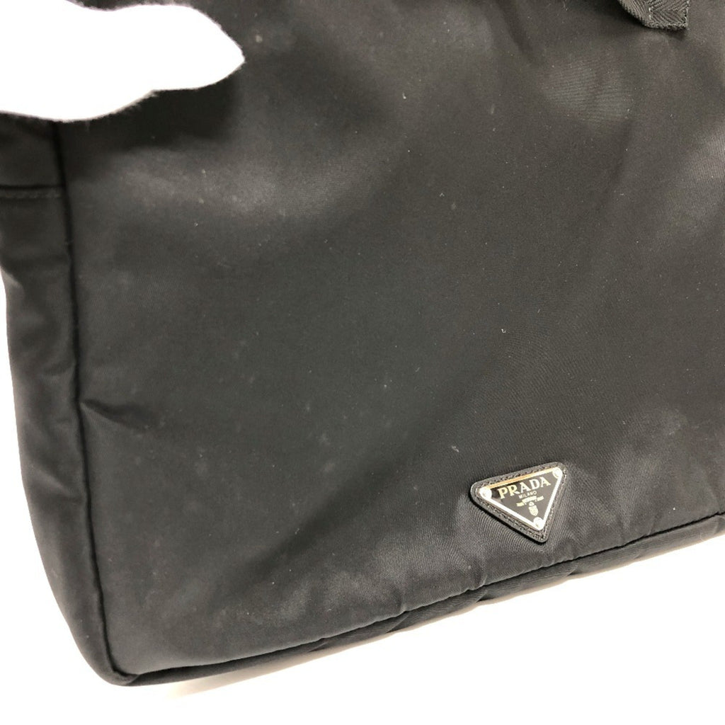 Prada Black Nylon Clutch Bag Handbag
