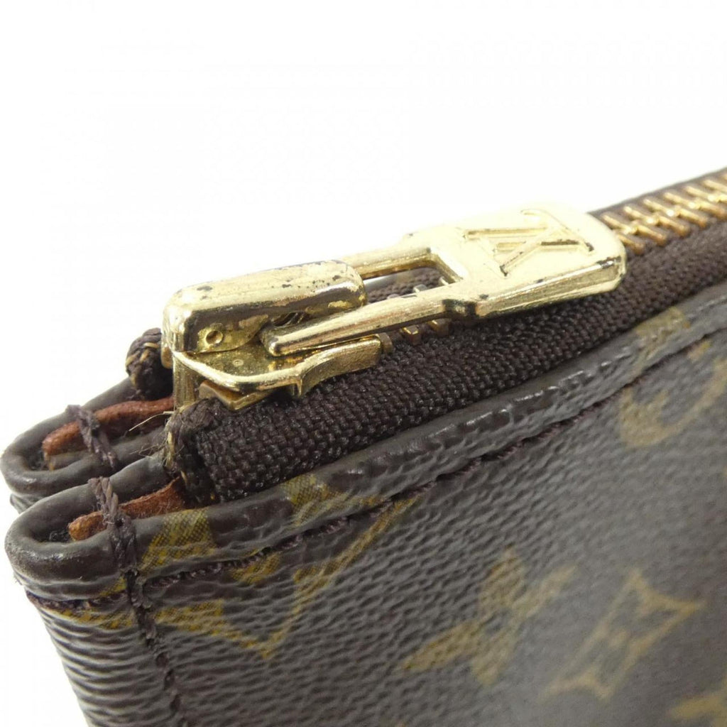 Louis Vuitton Brown Marron Coated Canvas Handbag