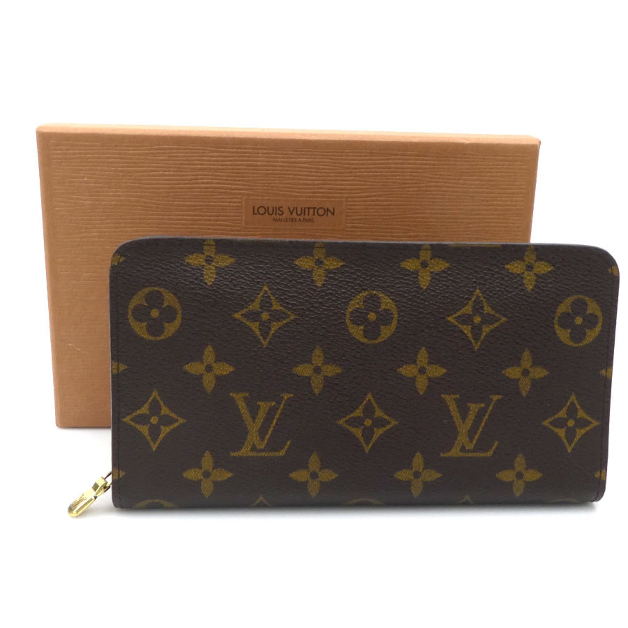 Louis Vuitton Brown Monogram Monogram Long Wallet