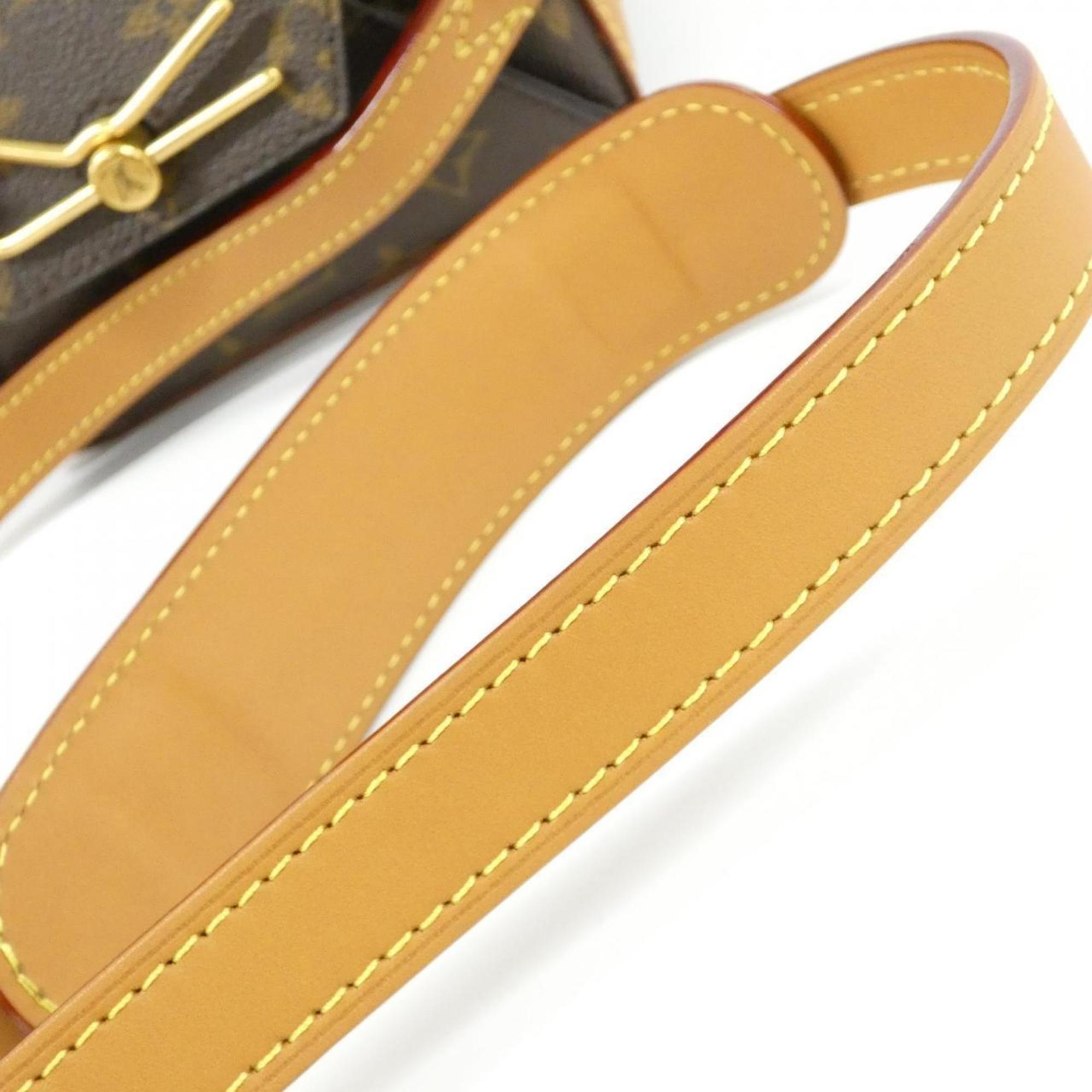 Louis Vuitton Marron Coated Canvas Shoulder Bag