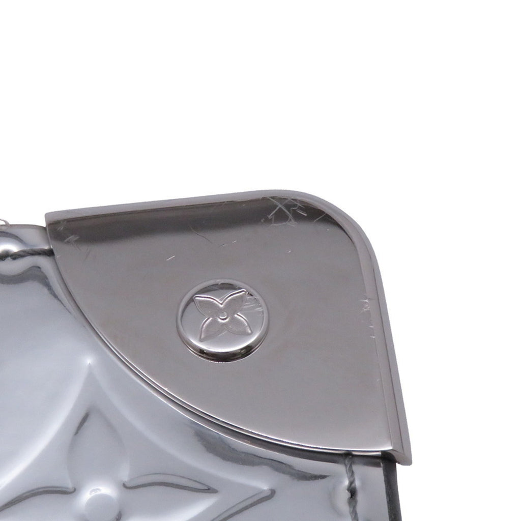 Louis Vuitton Gray Silver Monogram Clutch Bag Pochette