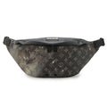 Louis Vuitton Black Gray Multi-Color Monogram Leather Pouch