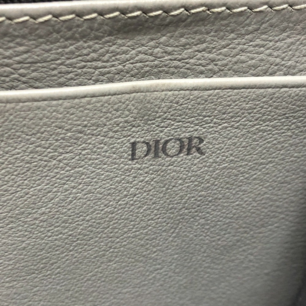 Christian Dior Gray Cloth Shoulder Bag (Pre-Owned)