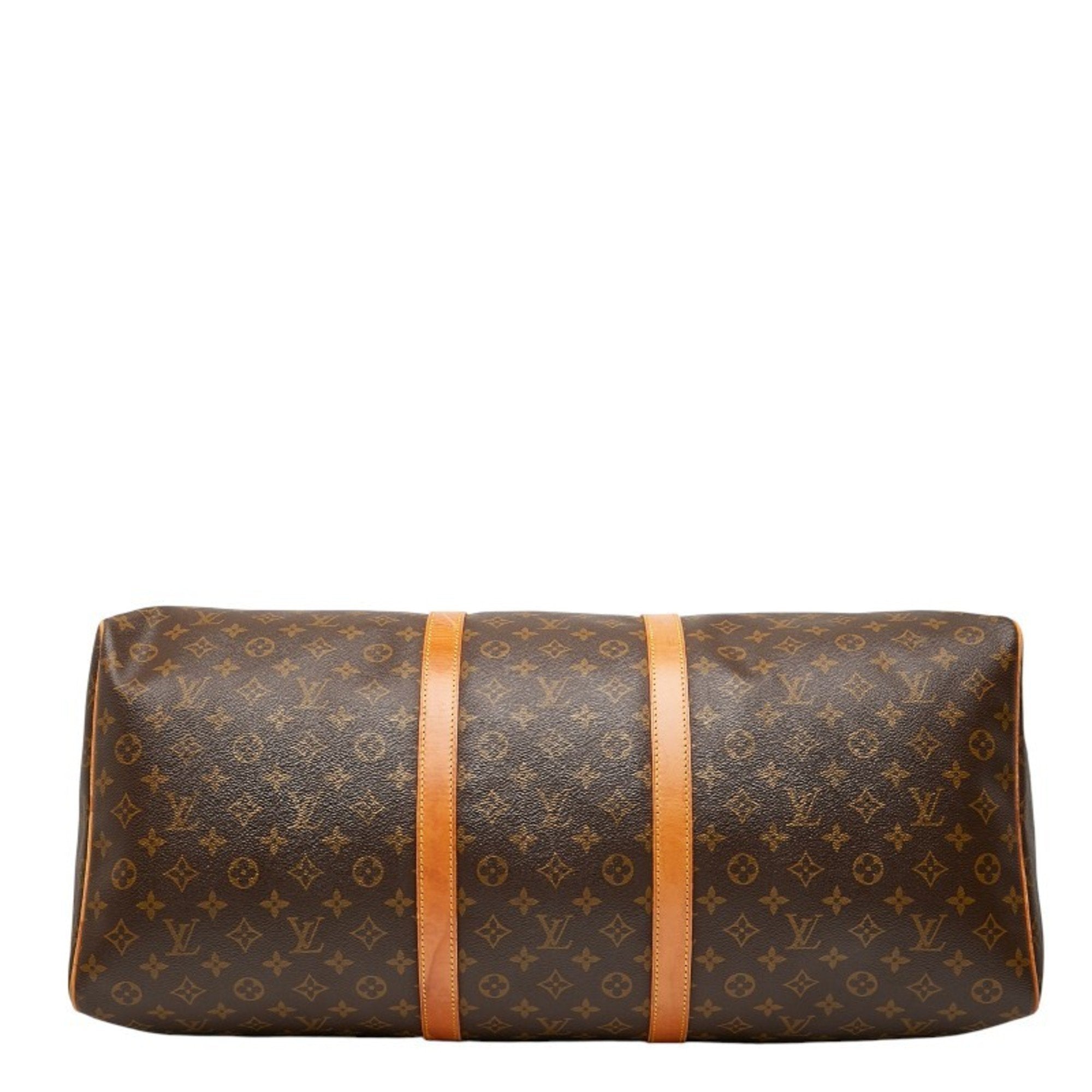 Louis Vuitton Monogram Brown Monogram Monogram Boston Bag