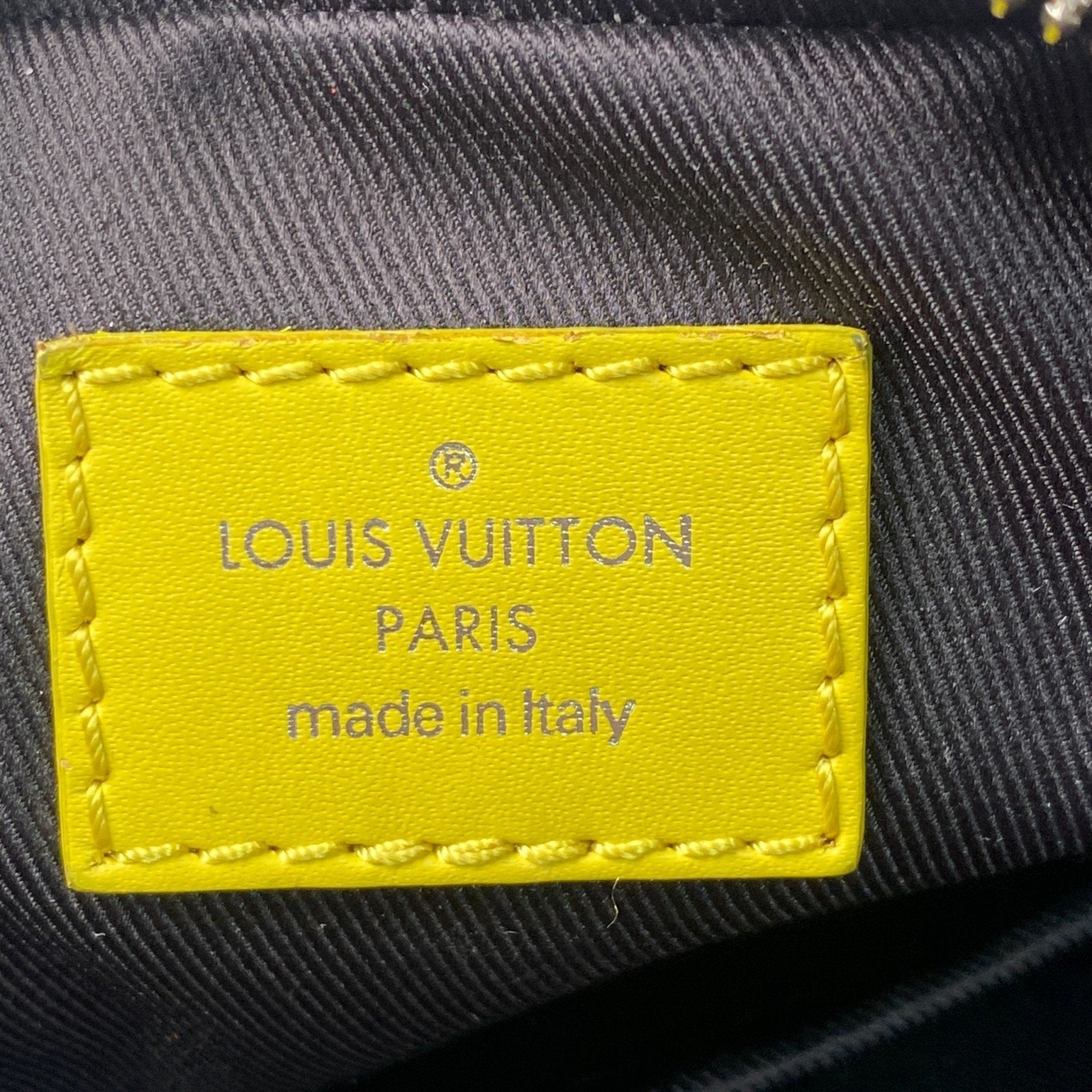 Louis Vuitton Multi-Color Leather Pochette Shoulder Bag