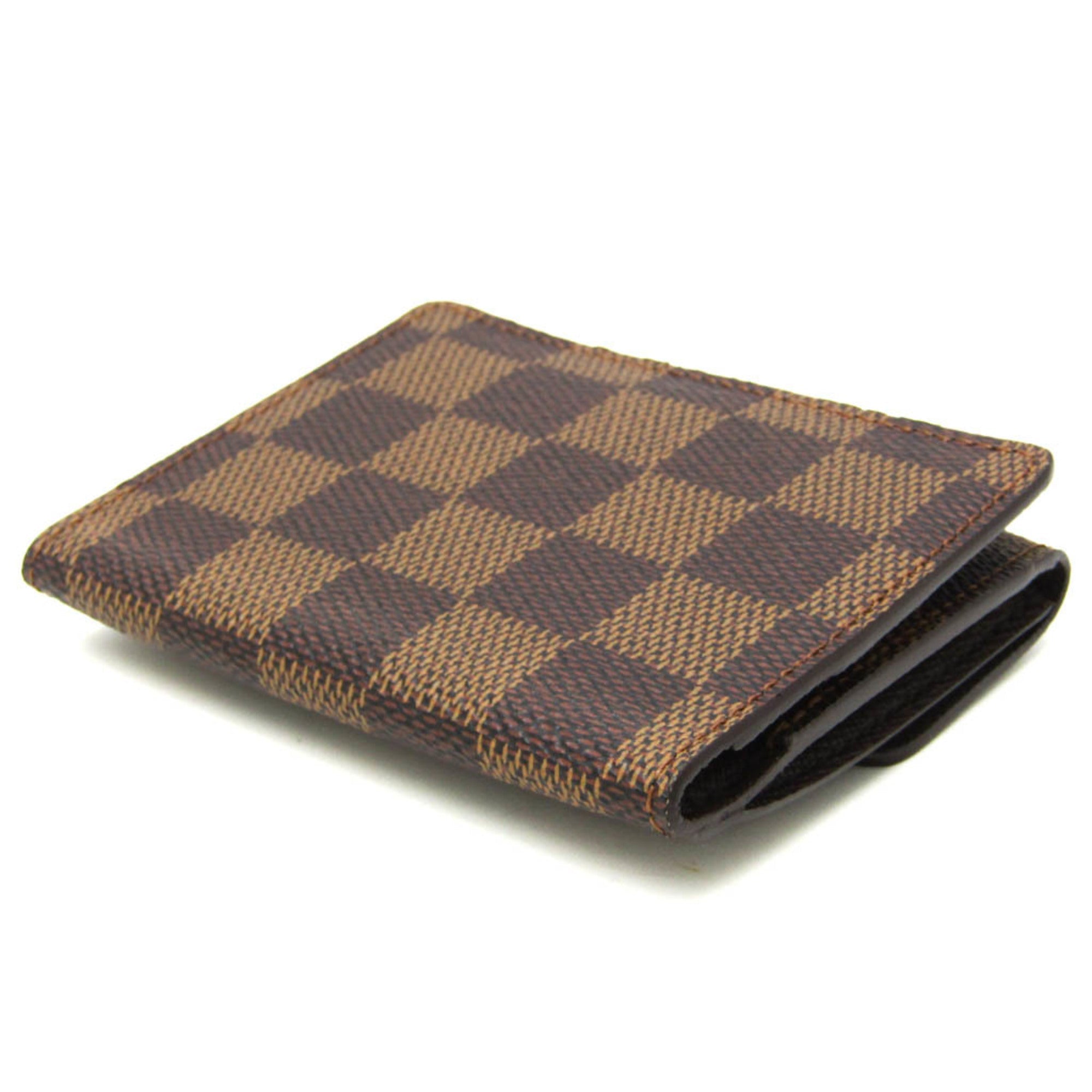Louis Vuitton Damier Ebene Damier Canvas Coin Purse/Coin Case