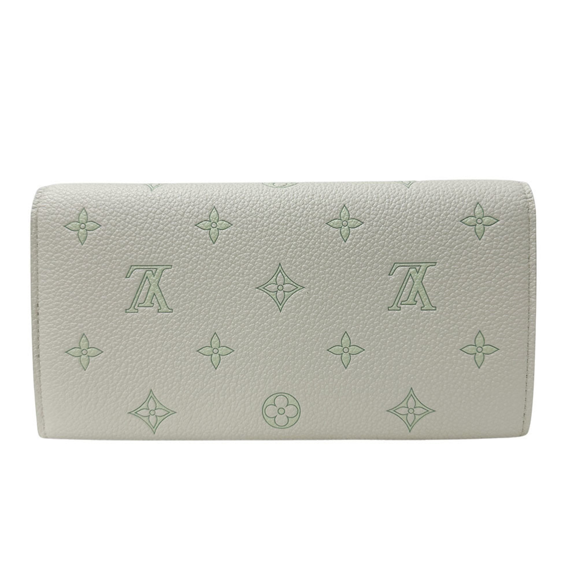 Louis Vuitton Monogram Empreinte White Monogram Empreinte Long Wallet