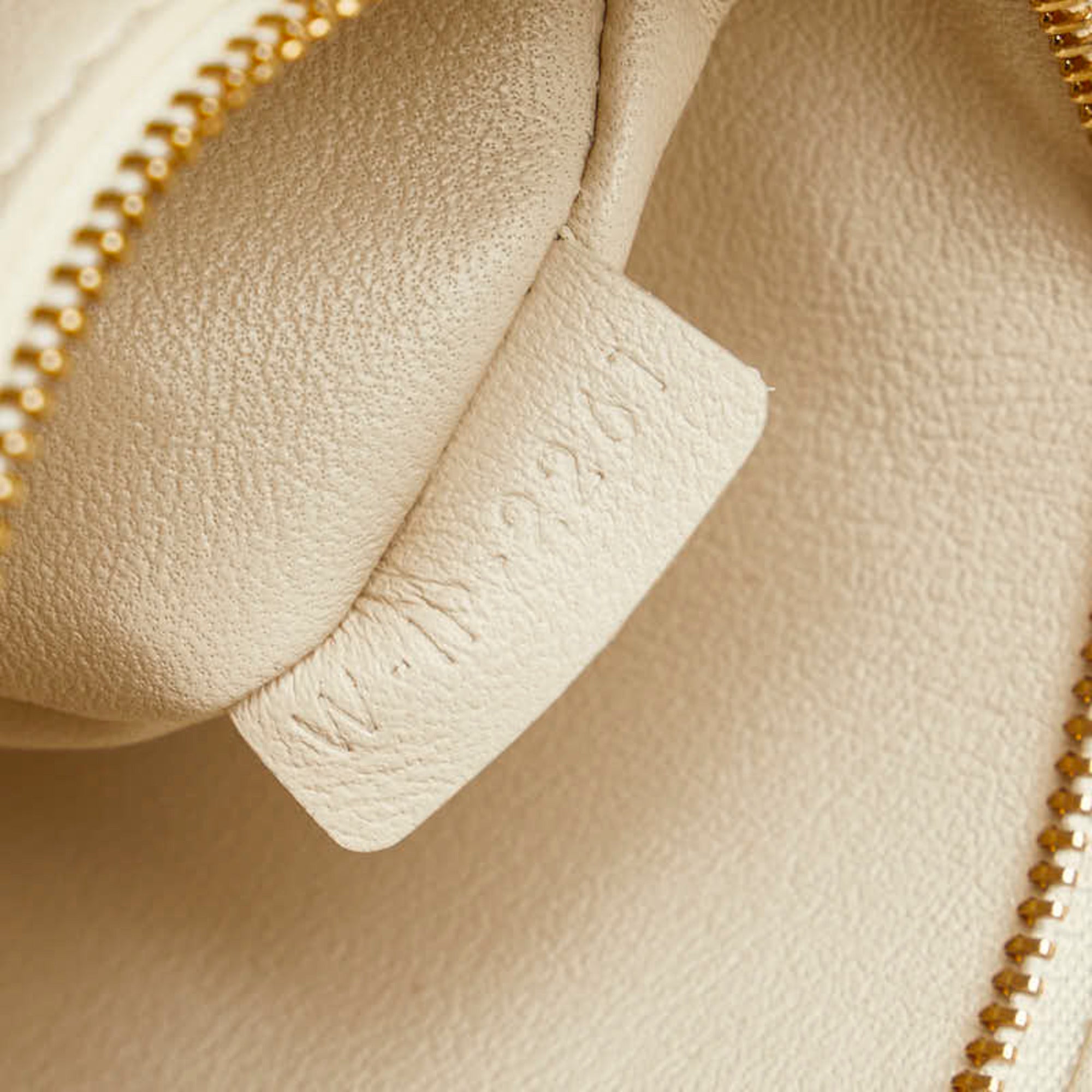Celine White Leather Shoulder Bag
